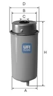 Filtry paliwa - Filtr paliwa UFI Filtry 24.458.00 - miniaturka - grafika 1