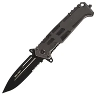Noże - Nóż składany Mil-Tec Assault G10 Black - miniaturka - grafika 1
