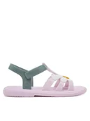 Buty dla dziewczynek - Melissa Sandały Mini Melissa Hip Bloomy Inf M 36188 Różowy - miniaturka - grafika 1