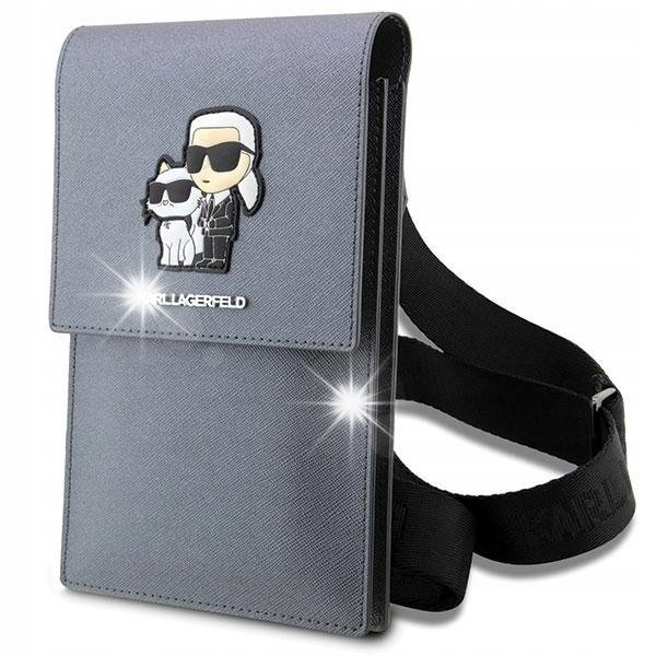 Karl Lagerfeld Torebka KLWBSAKCPMG srebrny/silver