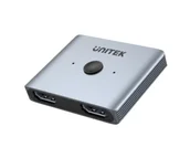 Kable komputerowe i do monitorów - UNITEK PRZEŁĄCZNIK HDMI DWUKIERUNKOWY 2.1 8K 2NA1 - miniaturka - grafika 1