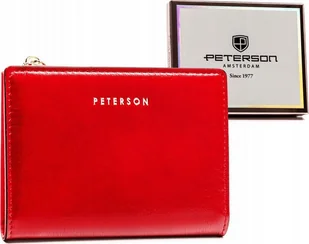 Peterson Mały portfel damski ze skóry ekologicznej - Peterson NoSize - Portfele - miniaturka - grafika 1