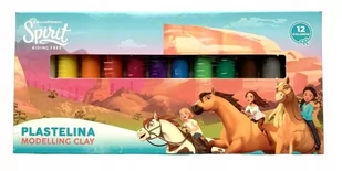 Plastelina SPIRIT RIDING FREE 12 kolorów MAJEWSKI - Masy plastyczne - miniaturka - grafika 1