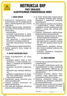 Instrukcje stanowiskowe BHP - IAG39 INSTRUKCJA BHP PRZY OBSŁUDZE ELEKTRYCZNEGO PODGRZEWACZA WODY, FN - FOLIA SAMOPRZYLEPNA; (245X350MM) - miniaturka - grafika 1