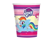Urodziny dziecka - Amscan Kubki "My Little Pony 2017" 250ml wysokość 92 mm 8 szt. - miniaturka - grafika 1