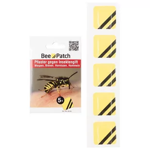 Plastry na ukąszenia Bee Pach KATADYN 5 sztuk - Apteczki i materiały opatrunkowe - miniaturka - grafika 1