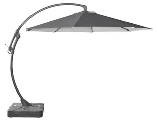 Rojaplast parasol przeciwsłoneczny BANANA 330 cm grafitowy - Parasole ogrodowe - miniaturka - grafika 1