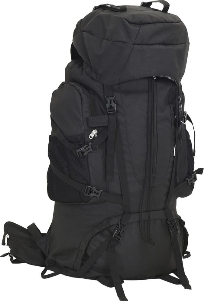 Plecak turystyczny vidaXL Plecak turystyczny, czarny, 60 L, tkanina Oxford
