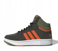 Buty sportowe damskie - adidas Hoops 3.0 MID GW4486 38 - miniaturka - grafika 1