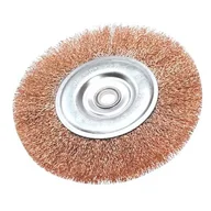 Akcesoria do elektronarzędzi - VERTO Szczotka druciana tarczowa 100 mm - miniaturka - grafika 1