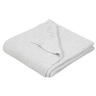 Koce i narzuty dla dzieci - BabyMatex, kocyk bawełniany Tully, 80 cm x 100 cm, jasnoszary - miniaturka - grafika 1