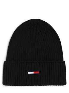 Tommy Jeans - Czapka męska, czarny - Czapki męskie - miniaturka - grafika 1