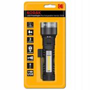 Latarki - Latarka LED Ładowalna Ręczna FLASHLIGHT HANDY 150R USB 120lm 150lm IP62 KODAK - miniaturka - grafika 1