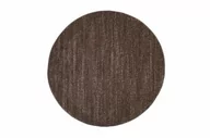 Dywany - Dywan T006A DARK BROWN SARI KOŁO 3UX - miniaturka - grafika 1