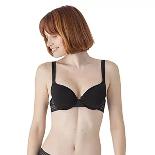 Maison Lejaby - MiSSLEJABY Koronka Biustonosz Spacer, czarny, XL - Biustonosze - miniaturka - grafika 1