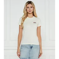 Koszulki i topy damskie - Guess Jeans T-shirt Slim Fit - miniaturka - grafika 1
