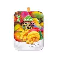 Soki i napoje niegazowane - Purena Przecier (mus) owocowy 100% z mango 350g Purena - miniaturka - grafika 1