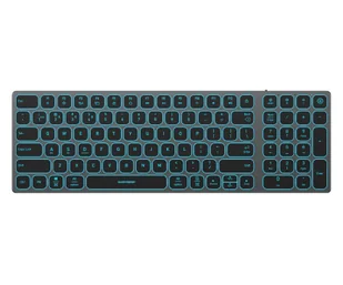 Silver Monkey Alu Keys Mini Premium Backlight Black - Klawiatury - miniaturka - grafika 1