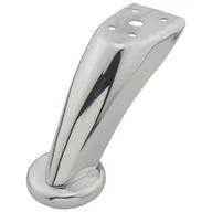 Zawiasy, okucia i inne akcesoria - Noga meblowa D-712 chrom STAHL - miniaturka - grafika 1