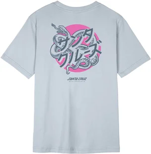 t-shirt damski SANTA CRUZ SERPENT JAPANESE DOT TEE Sea Ice - Koszulki i topy damskie - miniaturka - grafika 1