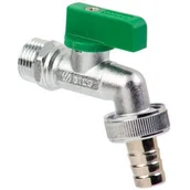 Akcesoria do armatury i ceramiki - Arco zawór ogrodowy Nano anticalc chrom NANO MAC 1/2"X1/2" - miniaturka - grafika 1