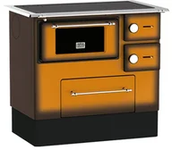 Kuchnie węglowe - Piec koza kuchenka kuchnia węglowa westfalka 5-7kW (kolor: brązowy, średnica wylotu spalin: 120mm) - spełnia anty-smogowy EkoProjekt 99682644 - miniaturka - grafika 1