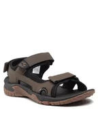 Sandały męskie - Jack Wolfskin Sandały Lakewood Cruise Sandal M 4019011 Brązowy - miniaturka - grafika 1