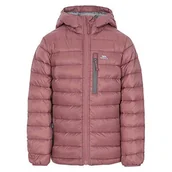 Kurtki i płaszcze dla dziewczynek - Trespass Trespass Morley Ultra lekka kurtka puchowa dla dziewcząt, rozmiar uniwersalny, różowa UTTP3910_34 - miniaturka - grafika 1