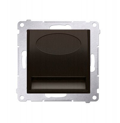 Oprawa oświetleniowa LED Kontakt-Simon Simon 54 DOSB.01/46 230 V AC 1.1 W białe neutralne 4000K brąz mat
