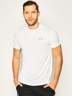 Under Armour T-Shirt UA Tech 2.0 1326413 Biały Regular Fit - Koszulki męskie - miniaturka - grafika 1