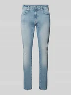 Spodnie męskie - Jeansy o kroju skinny fit ze szlufkami na pasek model ‘Revend’ - miniaturka - grafika 1
