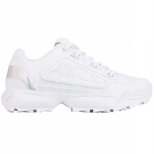 Buty damskie Kappa Rave Gc biało-srebrne 242681GC 1010 37 - Buty sportowe damskie - miniaturka - grafika 1
