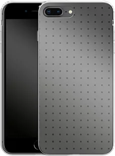 Dot Grid Grey silikonowe etui na telefon komórkowy Apple iPhone 7 Plus/8 Plus - Etui i futerały do telefonów - miniaturka - grafika 1