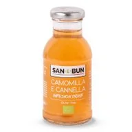 Soki i napoje niegazowane - San E Bun Napój jabłko - rumianek - cynamon 200 ml Bio - miniaturka - grafika 1