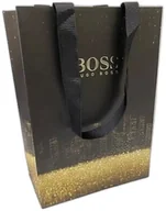 Opakowania i torebki na prezenty - Hugo Boss, Boss, GWP Cardboard Bag, Black, 25 x 18 x 9 cm For Men - miniaturka - grafika 1
