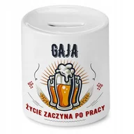 Skarbonki - Dla Magazyniera Skarbonka na Urodziny na Prezent z Nadrukiem ze Zdjęciem + Opakowanie na prezent (wzór 01) - miniaturka - grafika 1