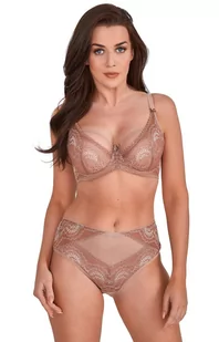 Biustonosz półusztywniany semi-soft beżowy Talia 1132, Kolor beżowy, Rozmiar 90B, Gaia - Intymna - Biustonosze - miniaturka - grafika 1