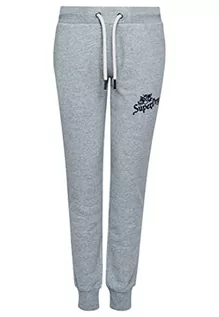 Spodnie damskie - Superdry Vintage Pride In Craft Jogger Spodnie damskie, Athletic Grey Marl, 40 - grafika 1