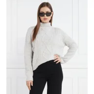 Swetry damskie - Max Mara Leisure Wełniany golf FAVORE | Regular Fit - miniaturka - grafika 1