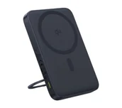 Powerbanki - Baseus PicoGo Qi2 5000mAh 20W Czarny - miniaturka - grafika 1