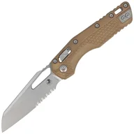 Noże - Nóż składany Microtech MSI S/E Dark Earth Tri-Grip Polymer, Stonewashed P/S M390MK by Tony Marfione (210T-11PMDE) - miniaturka - grafika 1