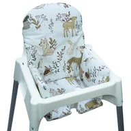 Krzesełka do karmienia - PODUSZKA DO KRZESEŁKA IKEA ANTILOP MIĘKKA BAWEŁNIANA Kerstin - miniaturka - grafika 1