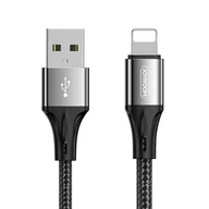 Kable USB - Joyroom kabel USB - Lightning 3 A 0,2 m czarny (S-0230N1) - miniaturka - grafika 1