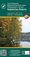 Mapy i plansze edukacyjne - Laminowana mapa Nadleśnictwo Różanna - miniaturka - grafika 1