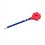 Gryzaki dla dzieci - Gryzak ARK Pencil Flower, Kwiatek na Ołówek Czerwony - miniaturka - grafika 1