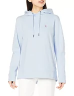 Bluzy damskie - Tommy Hilfiger Bluza damska z kapturem Regular, Niebieski bryzowy, XXS - miniaturka - grafika 1