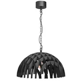 Lampy sufitowe - Kopułowa lampa wisząca z ciekawym abażurem LX 988 z serii SPACE - miniaturka - grafika 1