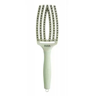 Olivia Garden Finger Brush Combo Medium Fall 2022 Szczotka do Rozczesywania Włosów i Masażu, Włosie Dzika, Sage - Szałwia - Szczotki i grzebienie do włosów - miniaturka - grafika 1