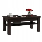 Ławy i stoliki kawowe - Ława Ławostół Stolik Rozkładana Z Półka Wenge - miniaturka - grafika 1