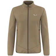 Kurtki męskie - Salewa Puez Rocca Polartec kurtka męska, brązowa, XL - miniaturka - grafika 1